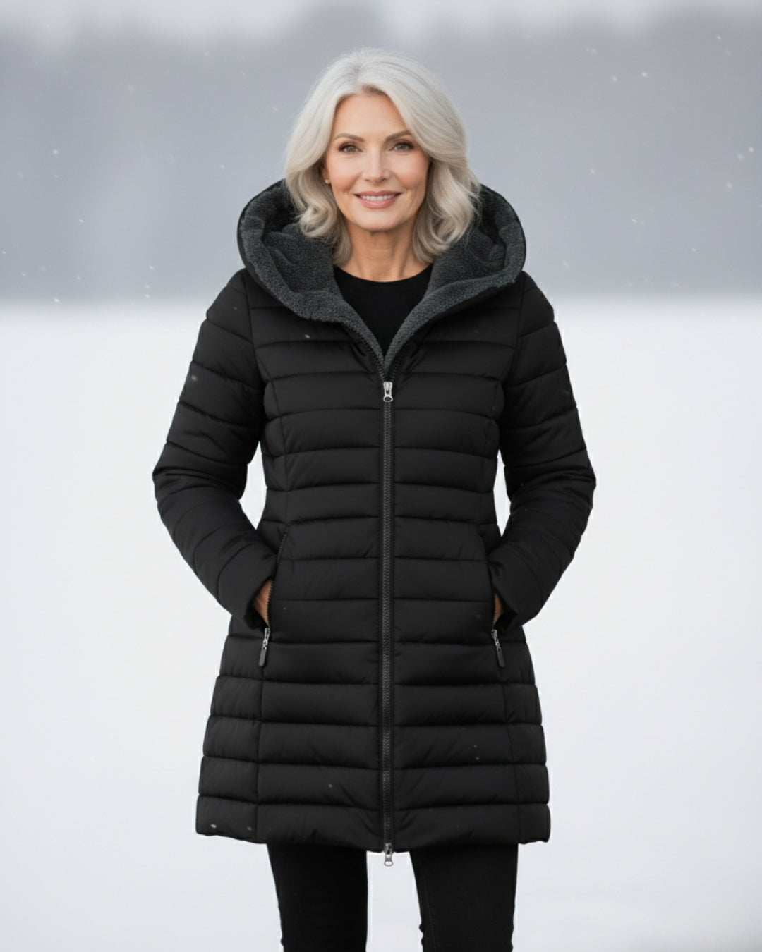 Clair | Puffer Coat Lined with Fleece