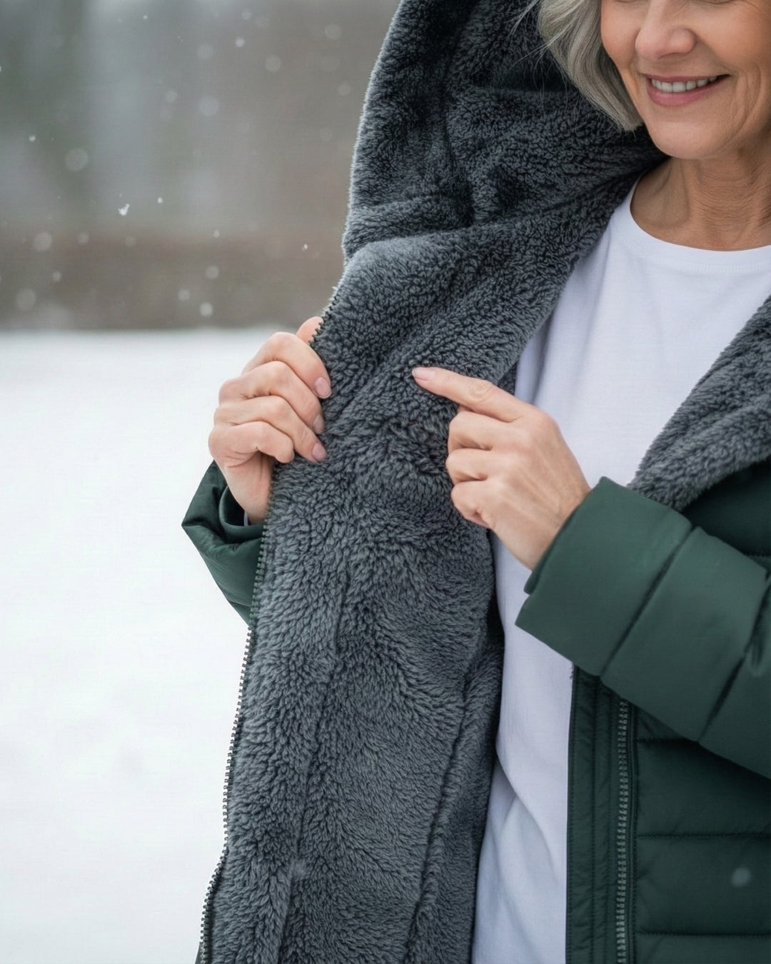 Clair | Puffer Coat Lined with Fleece
