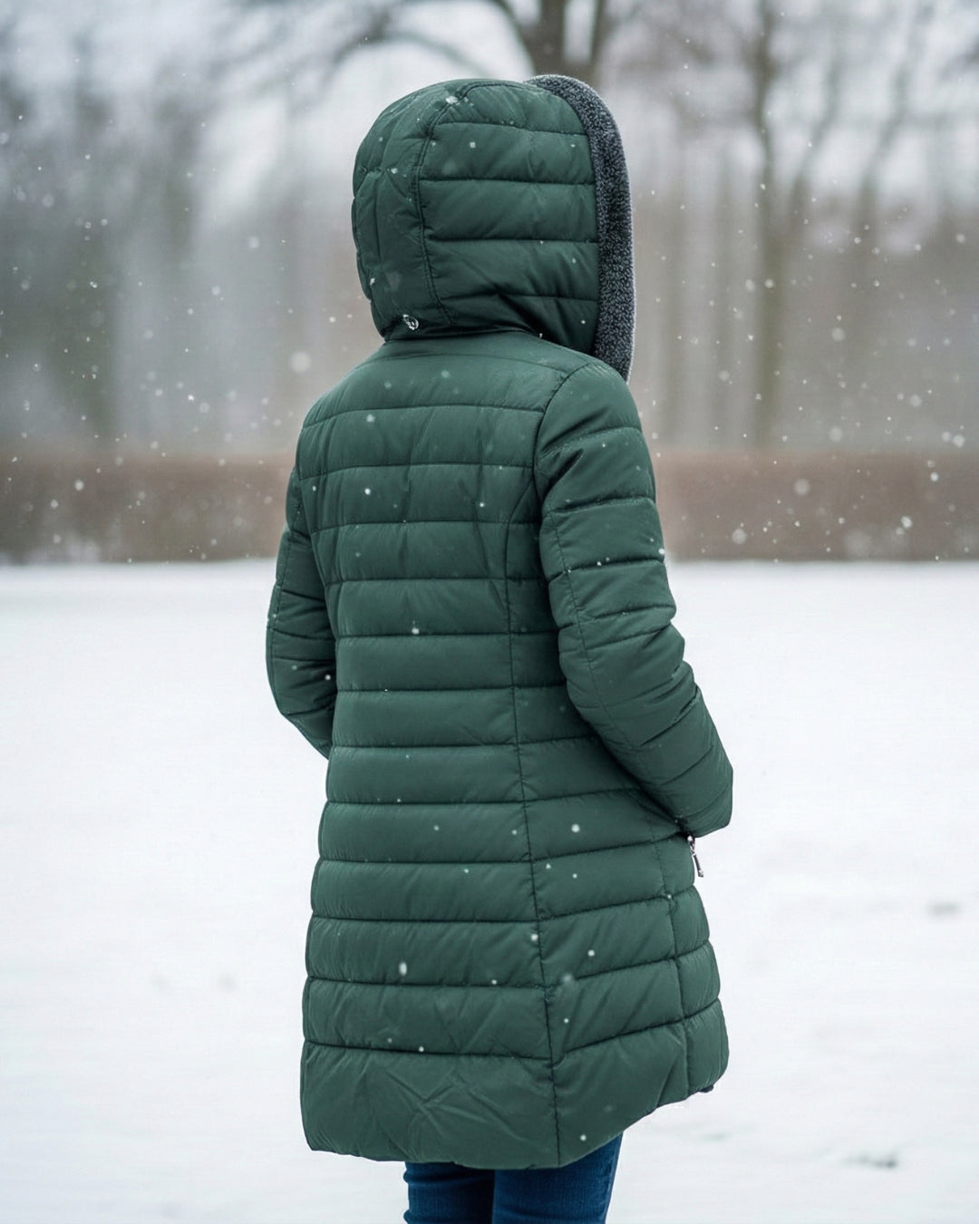 Clair | Puffer Coat Lined with Fleece